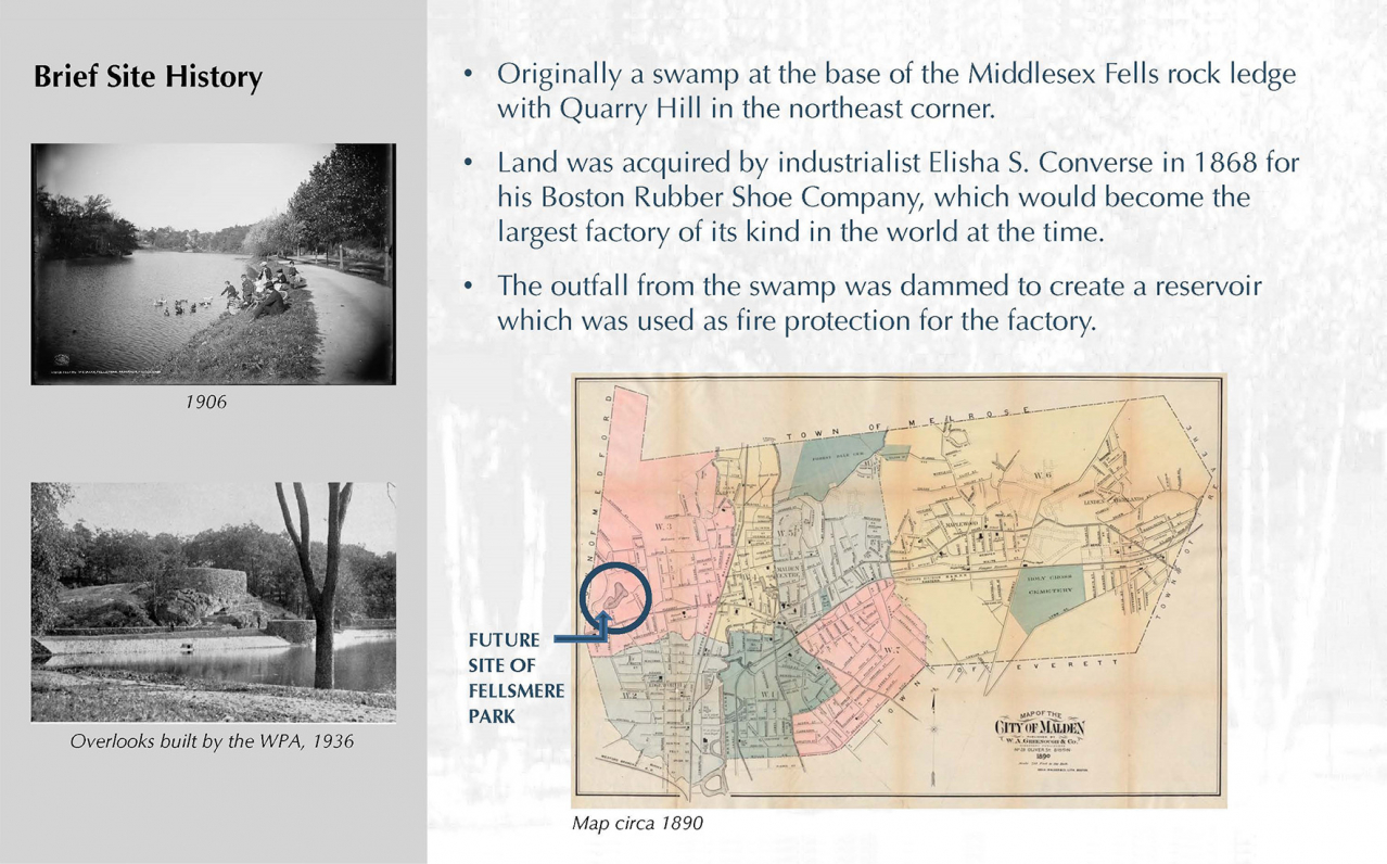 Shadley Associates Landscape Architecture: Fellsmere Park Master Plan Malden, MA