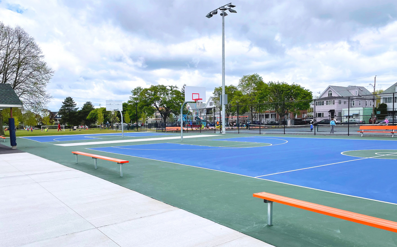 Shadley Associates Landscape Architecture: Devir Park basketball court