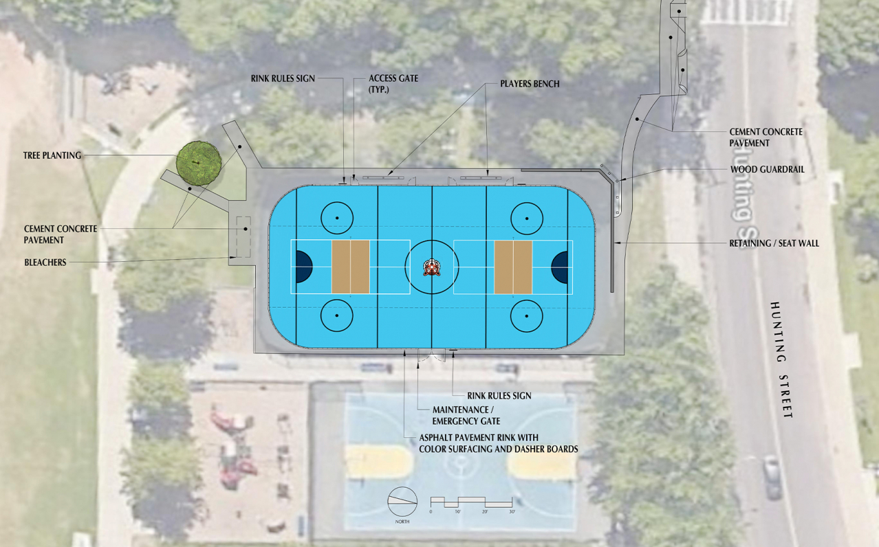 Shadley Associates Landscape Architecture: Linden Community Rink