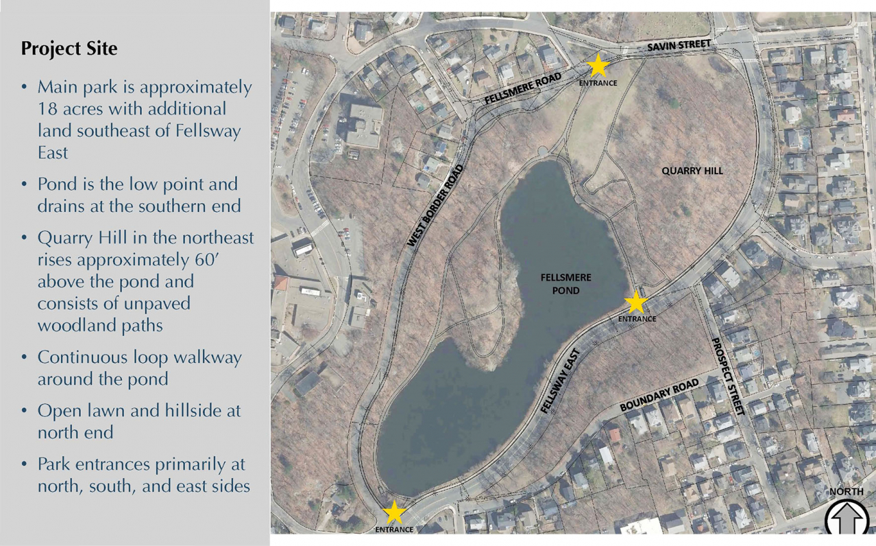 Shadley Associates Landscape Architecture: Fellsmere Park Master Plan Malden, MA