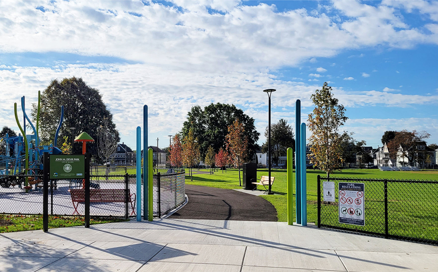 Shadley Associates Landscape Architecture: Devir Park entrance