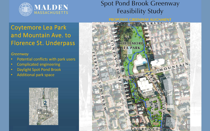 Shadley Associates Landscape Architecture: Spot Pond Brook Greenway Feasibility Study