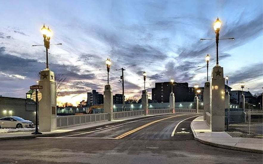 Shadley Associates Landscape Architecture: Generals Bridge at night