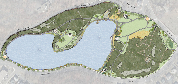 Shadley Associates Landscape Architecture: Fellsmere Park Master Plan Malden, MA